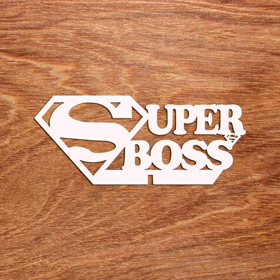 топпер "Super Boss"